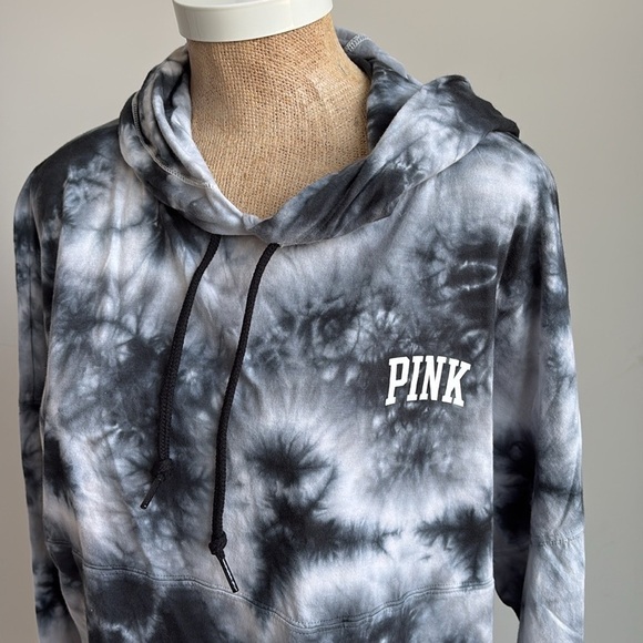 Pink Victoria's Secret Long Sleeve Hooded Pullover Shirt Small NEW! - Picture 7 of 8